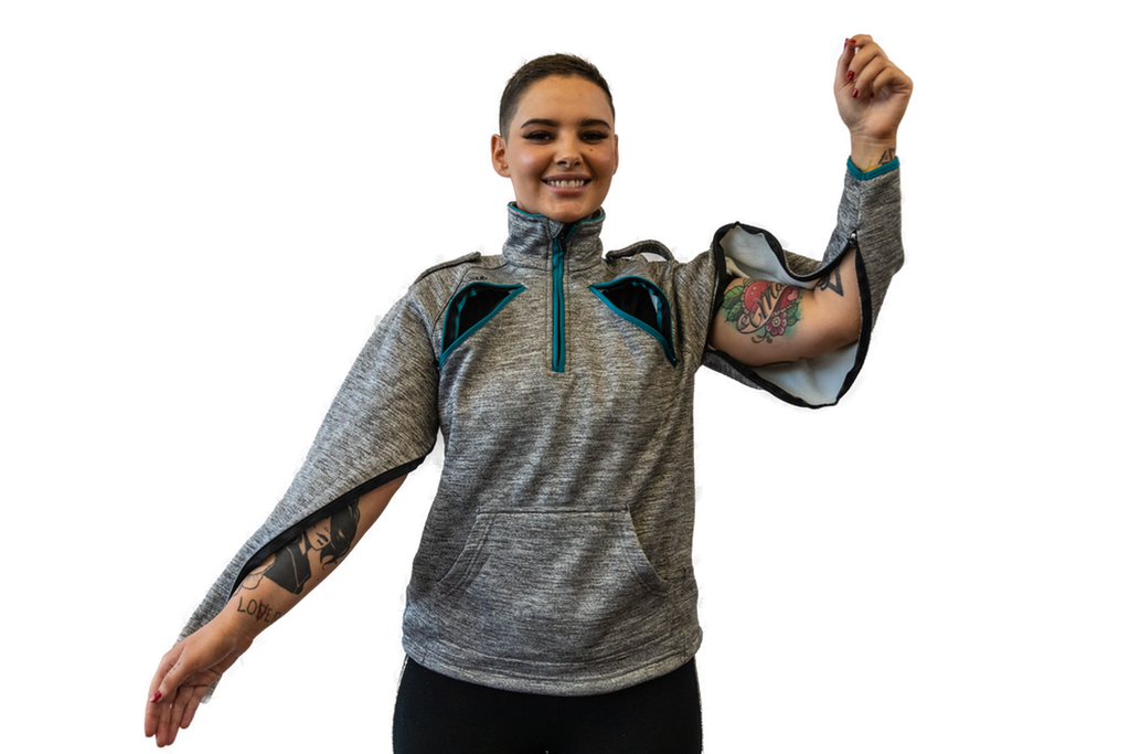 Half Zip Top - Arterior Adult – Dialize Clothing Store